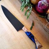 NORA #1356  - 8.5' CPM-M4 Chef - Royal Blue Shokwood