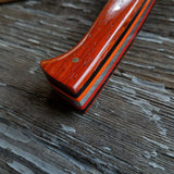 NORA #1519 - 7.5" Chef - 01 Carbon Steel - HARD USE - Padauk