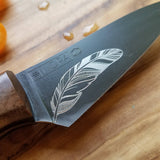 NORA #1532 - 3.5' Paring - CPM-M4 Carbon Steel - Birds of a Feather