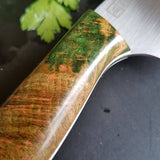 BF2019 - NORA #1611 - 8.5" Chef Knife - Dyed Redwood
